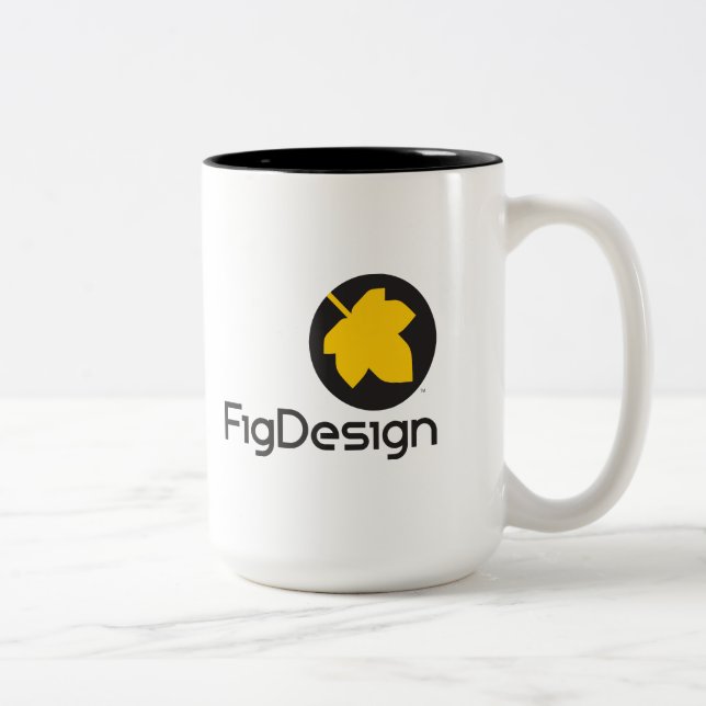 FigDesign-mugg Två-Tonad Mugg (Höger)