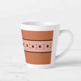 Figdewdrop Avslappningskopp Orange liten Latte-Mug
