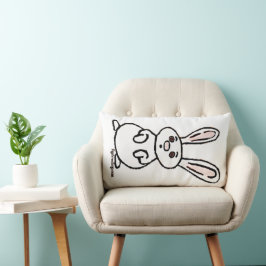 figdewdrop Bunny Throw Pillow Lumbarkudde