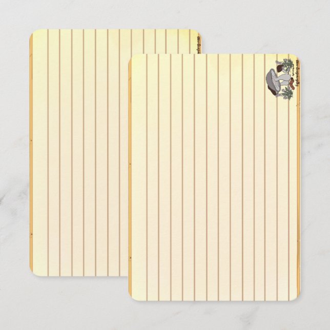 Figdewdrop caterpillar & mushroom recipe notecards (Fram/baksida)