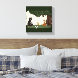 figdewdrop Spring Day Stretched Canvas Print