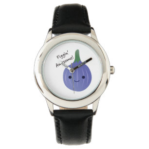 Figgin Fantastisk Fig Pun Armbandsur