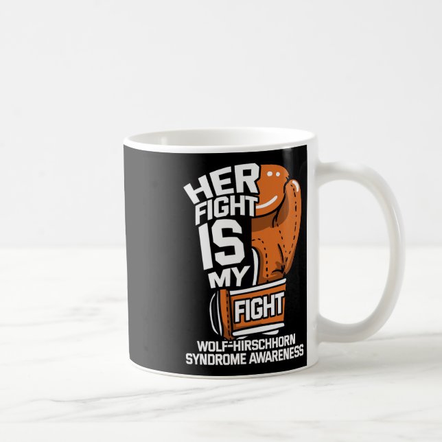 Fight är my Fight Varg-hirschhorn syndrome Whs Adv Kaffemugg (Höger)