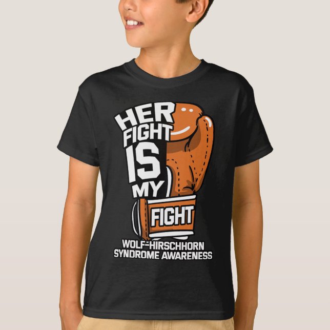 Fight är my Fight Varg-hirschhorn syndrome Whs Adv T Shirt (Framsida)