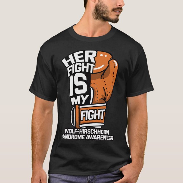Fight är my Fight Varg-hirschhorn syndrome Whs Adv T Shirt (Framsida)
