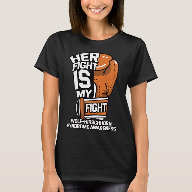 Fight är my Fight Varg-hirschhorn syndrome Whs Adv T Shirt (Framsida)