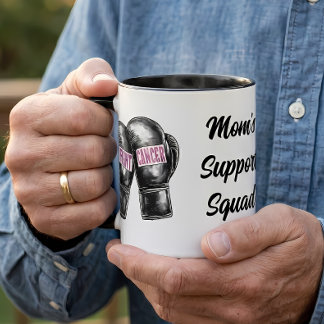 Fight Cancer Boxing Gloves Mugg