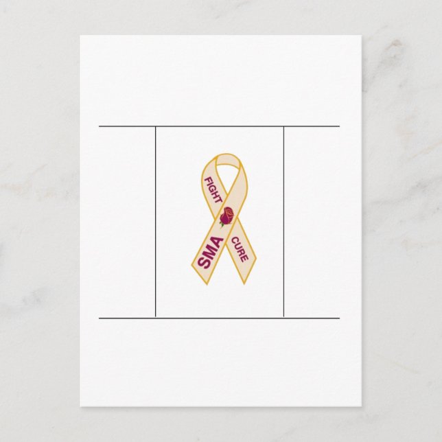 Fight Cure SMA - Band Vykort (Framsida)