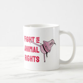 Fight for Animal Rights Kaffemugg