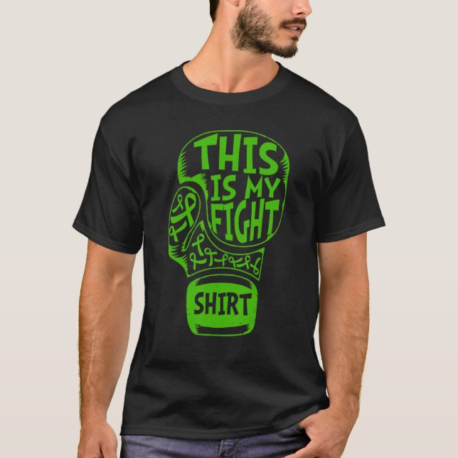 Fight Gastroparesis Warrior T Shirt (Framsida)