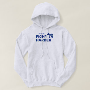Fight Harder™-huva (Anpassa den!) Hoodie