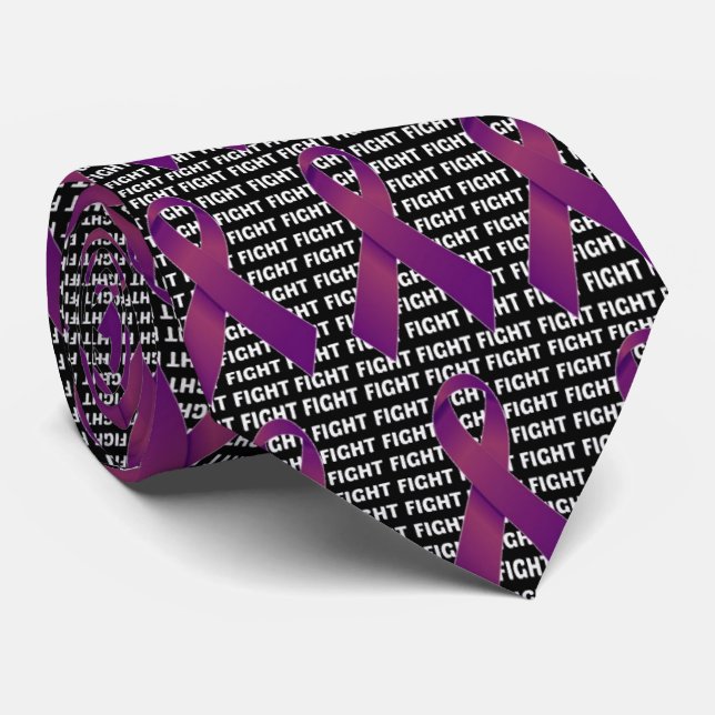 Fight Leiomyosarcoma Cancer Lila Ribbon Slips (Rullad)