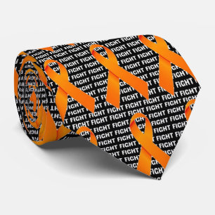 Fight Leukemia Orange Ribbon Slips