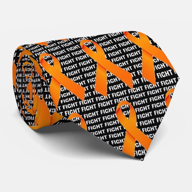 Fight Leukemia Orange Ribbon Slips (Rullad)