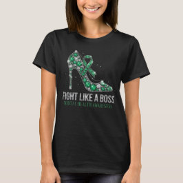 Fight Like A Boss Mental Health Awareness  T Shirt