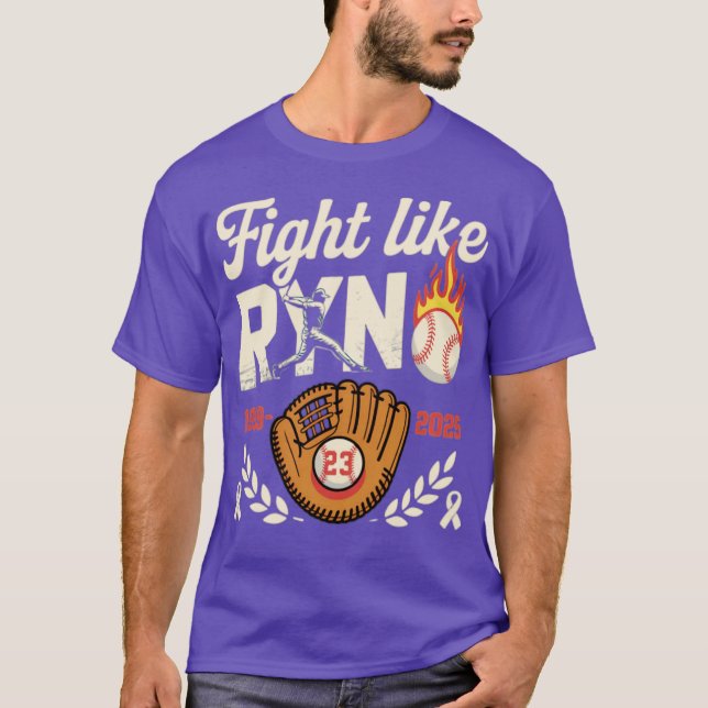 Fight Like Ryno T Shirt (Framsida)