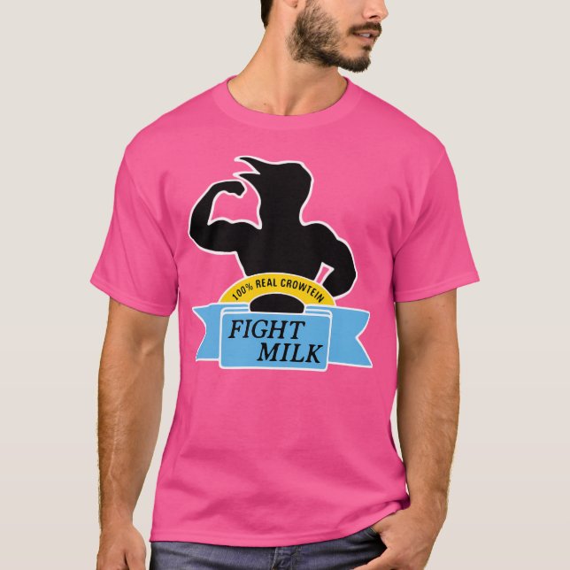Fight Milk For Bodyguards By Bodyguards T Shirt (Framsida)