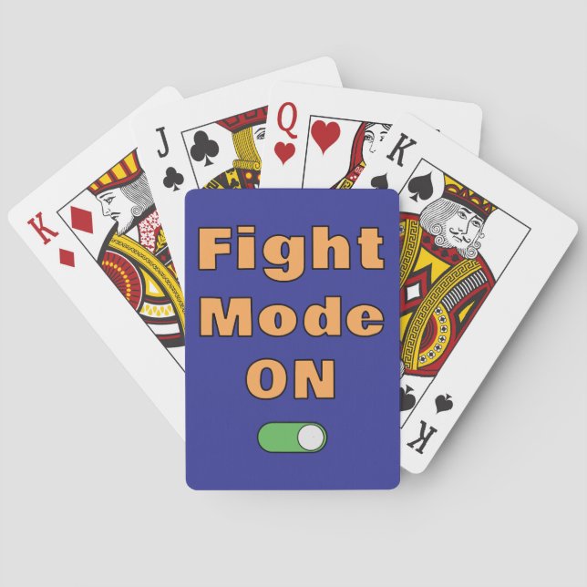Fight Mode On Casinokort (Baksidan)
