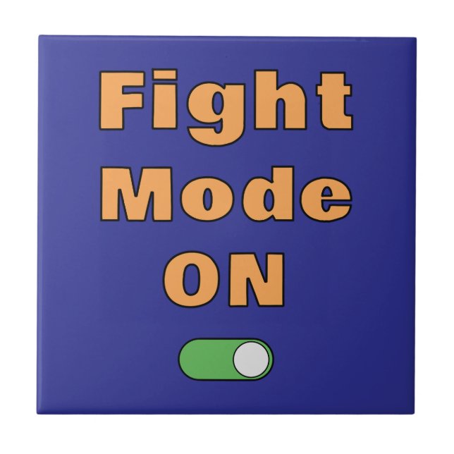 Fight Mode På Kakelplatta (Framsidan)