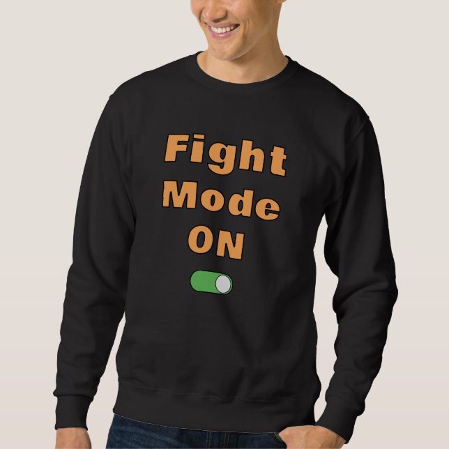 Fight Mode På Lång Ärmad Tröja (Framsida)