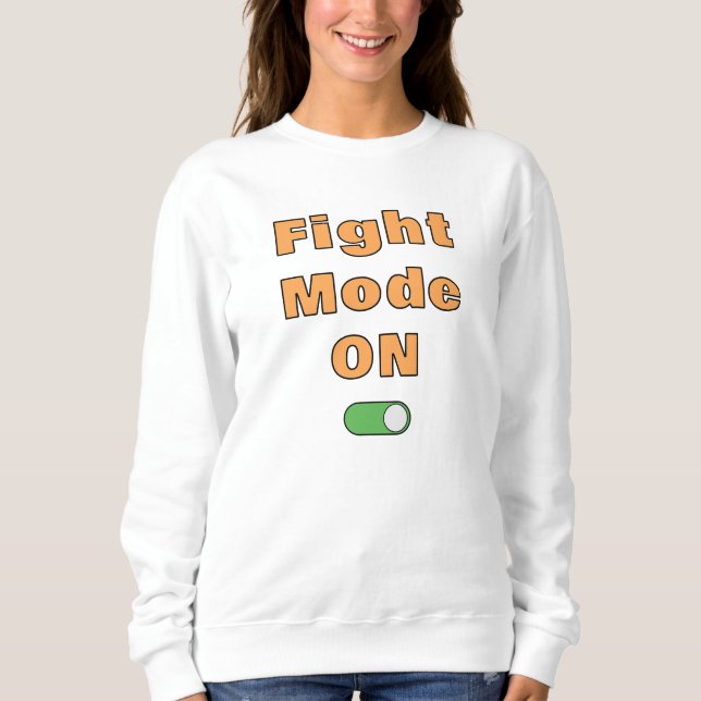 Fight Mode På T Shirt (Framsida)