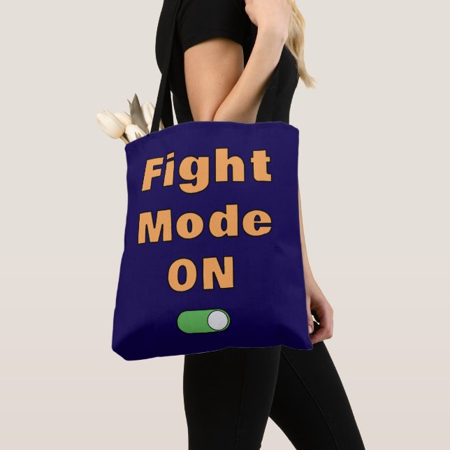 Fight Mode På Tygkasse (Närbild)