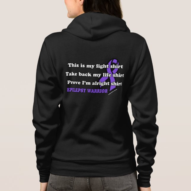 Fight Shirt..Epilepsy T Shirt (Baksida)