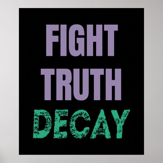 Fight Truth Decay Poster (Framsidan)