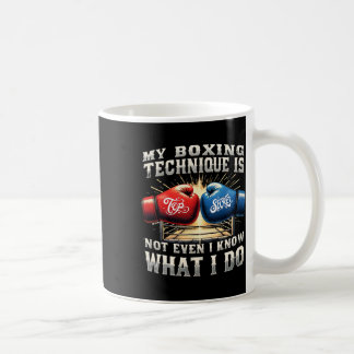 Fighter Boxing Glove - Funny Gym Quote - Retro Bo Kaffemugg
