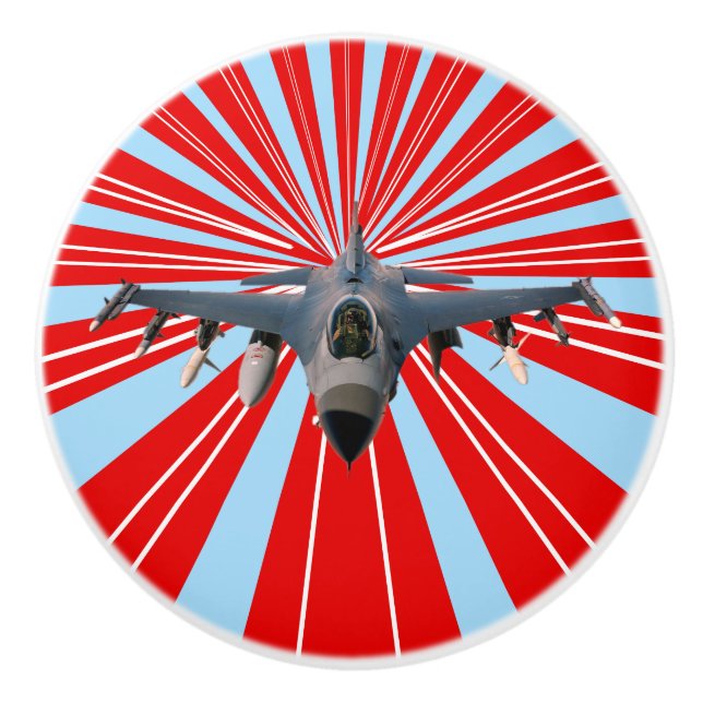 Fighter Jet Knopp (Framsidan)