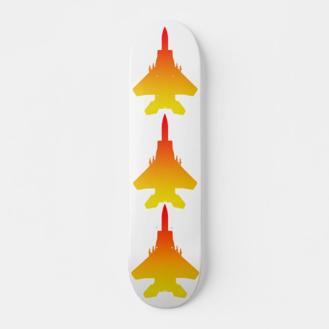 Fighter Jet Skateboard (Framsida)