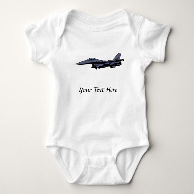Fighter Jet som flyger T-shirt (Framsida)