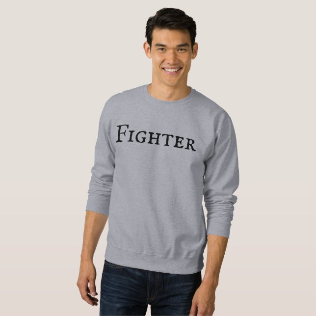 Fighter Manar Lång Ärmad Tröja (Hel framsida)