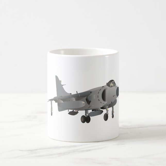 Fighter mot Harrier Jet Kaffemugg (Center)