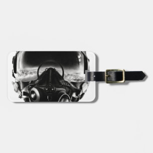 Fighter Pilot Helmet Bagagebricka