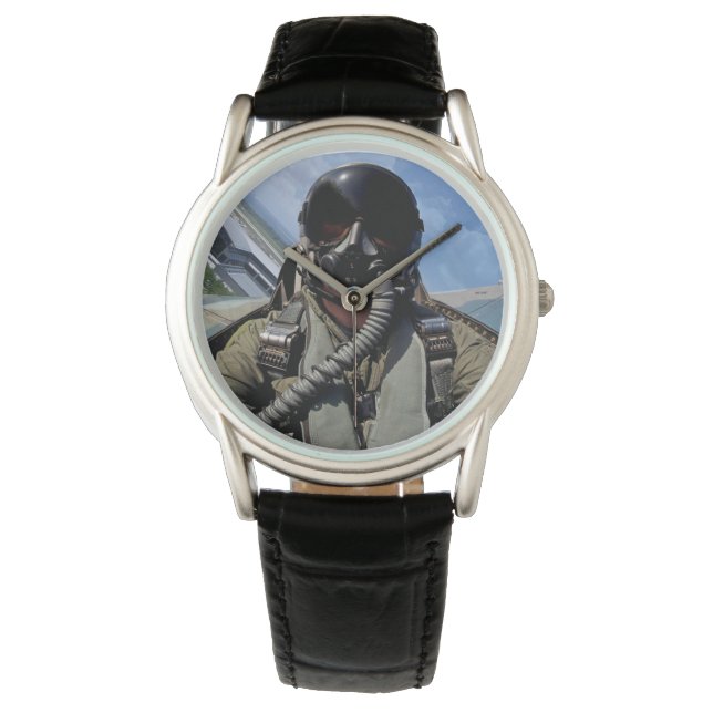 Fighter Pilot Watch Armbandsur (Framsida)