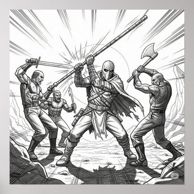 Fighter Poster (Framsidan)