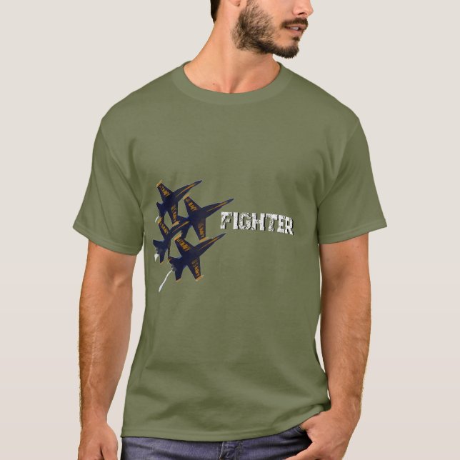Fighter Spirit Manar's T-Shirt | Fet (Framsida)