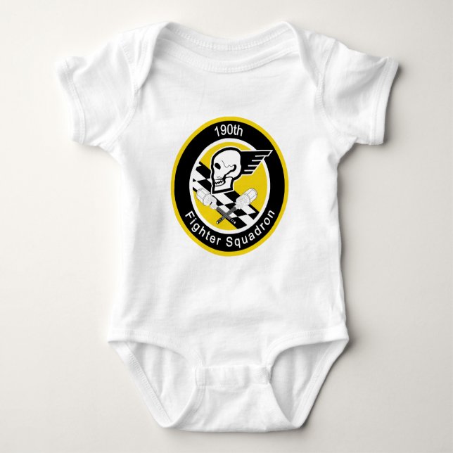 Fighter Squadron 190 T Shirt (Framsida)