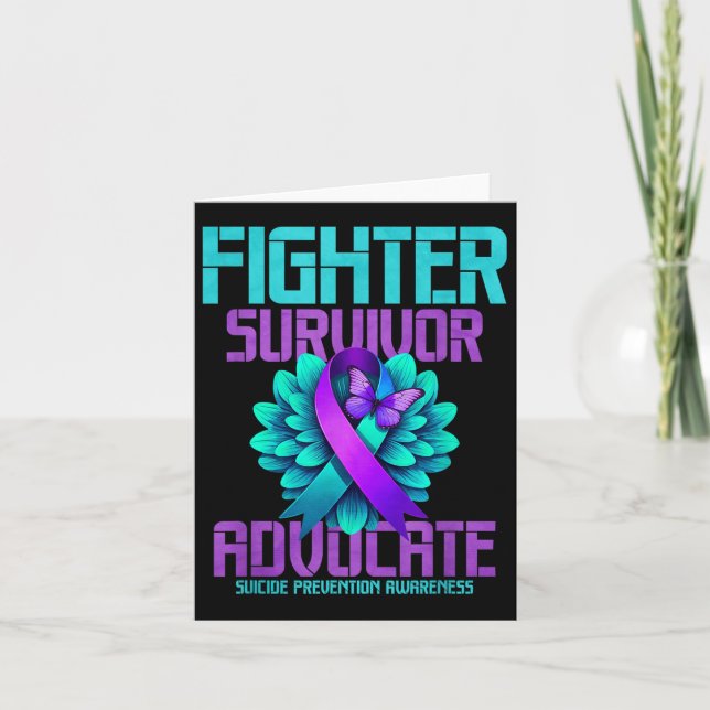 Fighter Survivor Advocate Kort (Framsida)