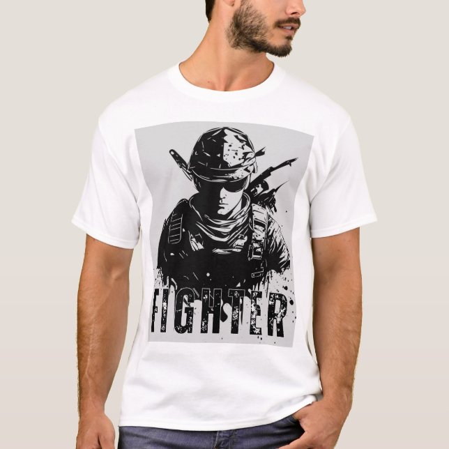 Fighter T Shirt (Framsida)