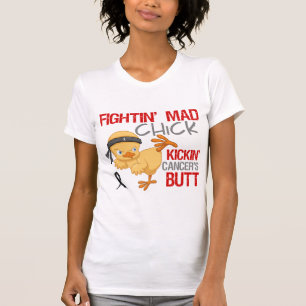 Fightin chickmelanom t-shirt