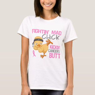Fightin tokig chickbröstcancer t shirt