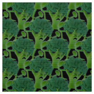 Fighting Broccoli Boxing Fabric Tyg