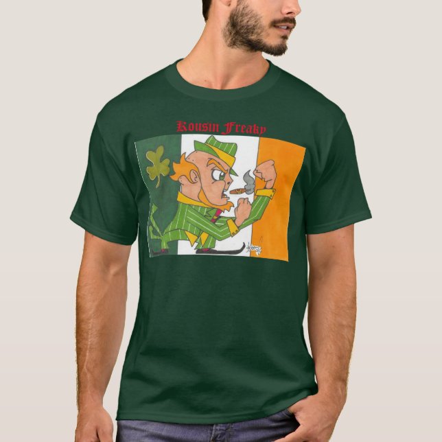 Fighting Irishman T-Shirt (Framsida)