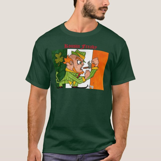 Fighting Irishman T-Shirt (Framsida)