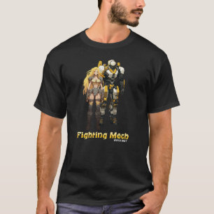 Fighting Mech (enheten Guld) T Shirt