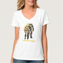 Fighting Mech (enheten Guld) T Shirt