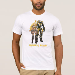 Fighting Mech (enheten Guld) T Shirt