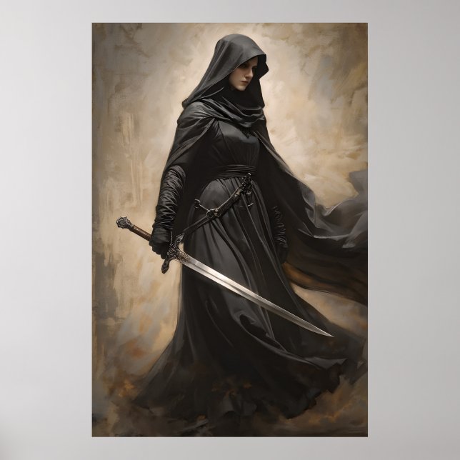 Fighting Nun Poster (Framsidan)